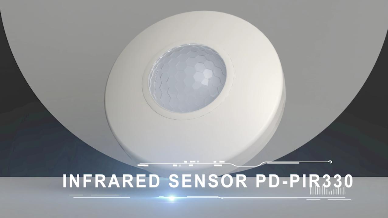 „PDLux PD-PIR330“ serija | Išmaniųjų infraraudonųjų spindulių judesio jutikliai